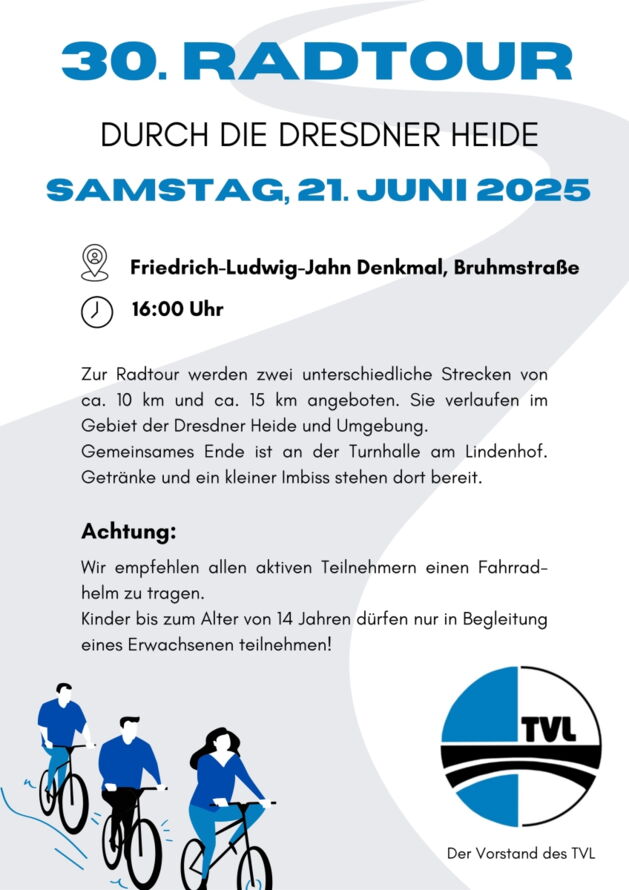 30. Radtour am 21.06.2025 &#40;Aktualisierung&#41;