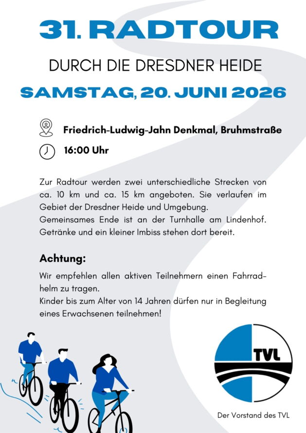 31. Radtour am 20.06.2026