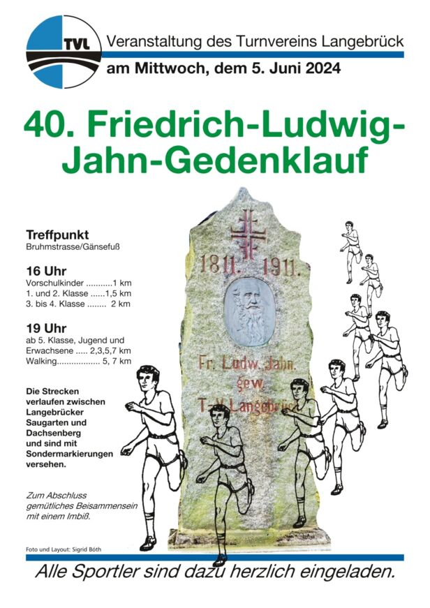 40. Friedrich-Ludwig-Jahn-Gedenklauf - ein Rückblick